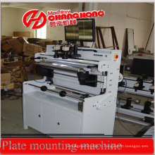 Machine de montage de plaque pour machine d&#39;impression Flexo